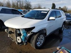 Salvage cars for sale from Copart Portland, OR: 2021 Chevrolet Traverse LT