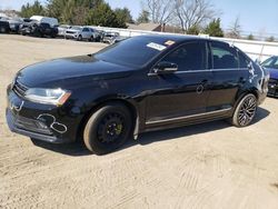 Salvage cars for sale at Finksburg, MD auction: 2017 Volkswagen Jetta SEL