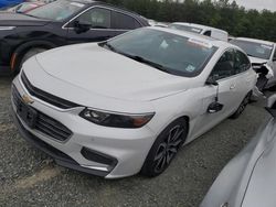 Chevrolet Malibu LT salvage cars for sale: 2017 Chevrolet Malibu LT