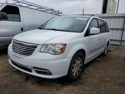 Salvage cars for sale from Copart Chicago Heights, IL: 2016 Chrysler Town & Country Touring