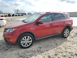 Salvage cars for sale from Copart Haslet, TX: 2015 Toyota Rav4 Limited