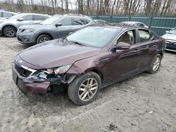 KIA Optima LX salvage cars for sale: 2011 KIA Optima LX