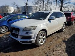 Salvage cars for sale from Copart Central Square, NY: 2014 Audi Q7 Prestige