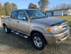 Salvage cars for sale from Copart Bridgeton, MO: 2005 Toyota Tundra Double Cab SR5