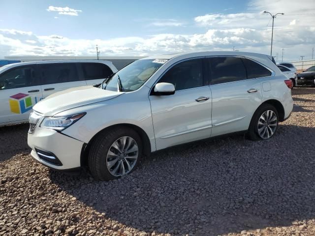 2016 Acura MDX Technology