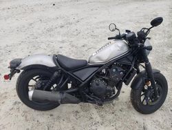 Salvage motorcycles for sale at Ellenwood, GA auction: 2022 Honda CMX500 A2