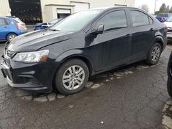 Salvage cars for sale at Woodburn, OR auction: 2017 Chevrolet Sonic LS