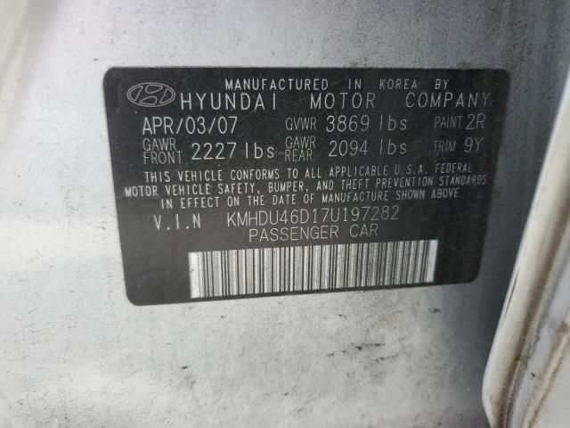 2007 Hyundai Elantra GLS