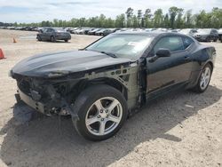 Salvage cars for sale at Houston, TX auction: 2019 Chevrolet Camaro LS