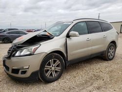 Salvage cars for sale at Temple, TX auction: 2016 Chevrolet Traverse LT