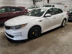 Salvage cars for sale at Franklin, WI auction: 2017 KIA Optima LX
