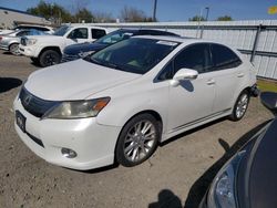 Lexus HS 250H salvage cars for sale: 2010 Lexus HS 250H