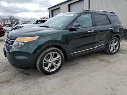 Salvage cars for sale at Duryea, PA auction: 2013 Ford Explorer Limited