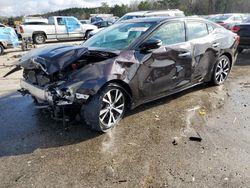 Salvage cars for sale at Harleyville, SC auction: 2016 Nissan Maxima 3.5S