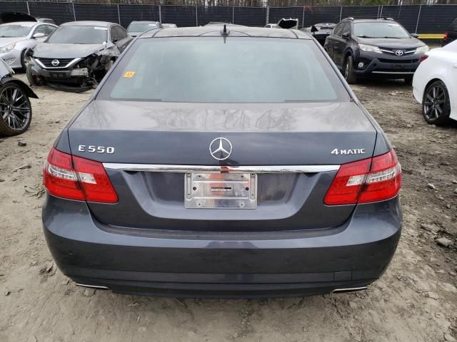 2010 Mercedes-Benz E 550 4matic