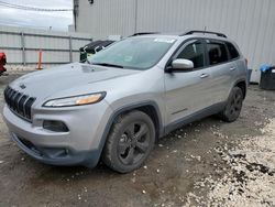 Salvage cars for sale at Jacksonville, FL auction: 2016 Jeep Cherokee Latitude