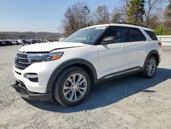 Salvage cars for sale from Copart Concord, NC: 2022 Ford Explorer XLT