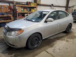 Salvage cars for sale at Nisku, AB auction: 2010 Hyundai Elantra Blue