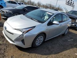 Salvage cars for sale from Copart Columbus, OH: 2016 Toyota Prius