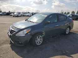 Salvage cars for sale from Copart Rancho Cucamonga, CA: 2017 Nissan Versa S