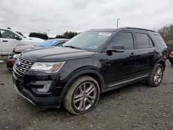 Salvage cars for sale from Copart East Granby, CT: 2016 Ford Explorer XLT