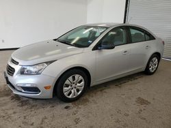 Copart select cars for sale at auction: 2015 Chevrolet Cruze LS