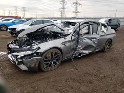 Salvage cars for sale from Copart Brookhaven, NY: 2020 BMW M5 Base