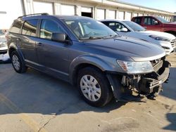 Dodge Journey SE salvage cars for sale: 2013 Dodge Journey SE