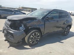 Salvage cars for sale at Grand Prairie, TX auction: 2024 Jeep Compass Limited