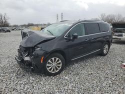 Salvage cars for sale at Barberton, OH auction: 2018 Chrysler Pacifica Touring L