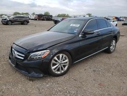 Mercedes-Benz salvage cars for sale: 2019 Mercedes-Benz C 300 4matic