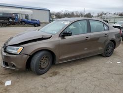 Salvage cars for sale from Copart Pennsburg, PA: 2012 Volkswagen Jetta Base
