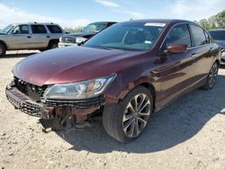 Honda Accord Sport salvage cars for sale: 2015 Honda Accord Sport