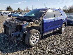 Salvage cars for sale at Portland, OR auction: 2013 Ford Explorer XLT