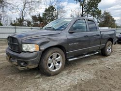 Salvage cars for sale from Copart Hampton, VA: 2004 Dodge RAM 1500 ST