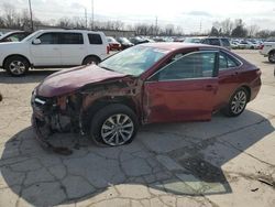 Salvage cars for sale at Fort Wayne, IN auction: 2017 Toyota Camry LE