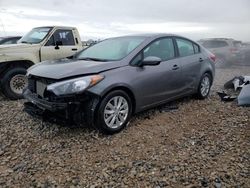 KIA Forte LX salvage cars for sale: 2016 KIA Forte LX