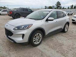 Salvage cars for sale at Houston, TX auction: 2020 Ford Escape SE