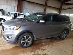 Salvage cars for sale at Longview, TX auction: 2017 KIA Sorento EX