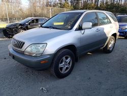 Lexus RX 300 salvage cars for sale: 2002 Lexus RX 300