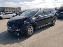 Chrysler Pacifica Vehiculos salvage en venta: 2021 Chrysler Pacifica Hybrid Limited