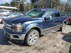 Salvage cars for sale at Savannah, GA auction: 2018 Ford F150 Supercrew