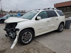 Salvage cars for sale from Copart Fort Wayne, IN: 2011 GMC Acadia Denali