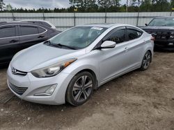 Salvage cars for sale at Harleyville, SC auction: 2015 Hyundai Elantra SE