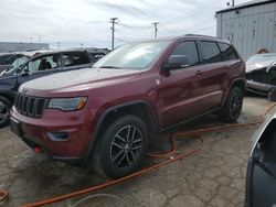 Salvage cars for sale from Copart Chicago Heights, IL: 2017 Jeep Grand Cherokee Trailhawk