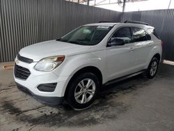 Salvage cars for sale from Copart Orlando, FL: 2016 Chevrolet Equinox LS