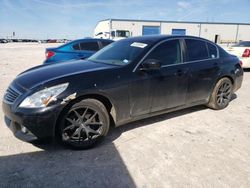 Salvage cars for sale from Copart Haslet, TX: 2011 Infiniti G25 Base