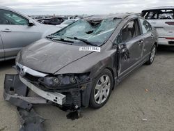Salvage cars for sale from Copart Martinez, CA: 2009 Honda Civic LX