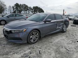 Salvage cars for sale at Loganville, GA auction: 2020 Honda Accord LX