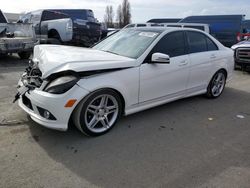 Mercedes-Benz C300 salvage cars for sale: 2010 Mercedes-Benz C300